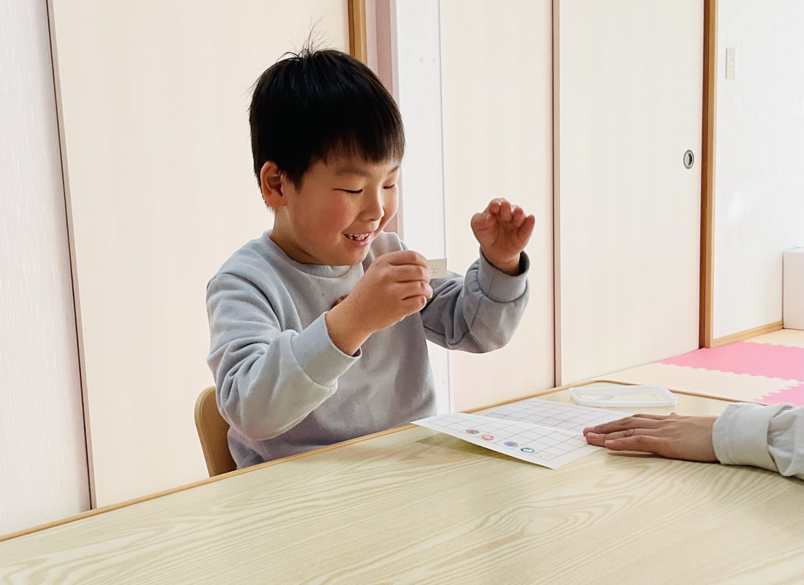 個別支援の様子